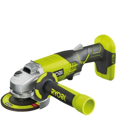  Купить  Болгарки, Шлифмашины Углошлифмашина Ryobi R 18 AG-0 ONE+ (без аккумулятора) в Одессе купить в интернет-магазине strojtehnika.od.ua 