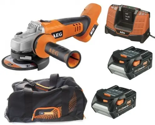  Купить  Болгарки, Шлифмашины Углошлифовальная машина аккумуляторная AEG BEWS 18-125 Li-302C(кейс) в Одессе купить в интернет-магазине strojtehnika.od.ua 