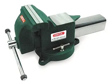  Купить  Принадлежности для СТО Тиски  слесарные, поворотные TOPTUL в Одессе купить в интернет-магазине strojtehnika.od.ua 