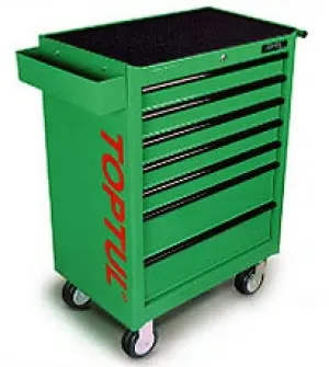  Купить  Принадлежности для СТО Тележка для инструмента 7 секций TOPTUL (TCAA0701) в Одессе купить в интернет-магазине strojtehnika.od.ua 