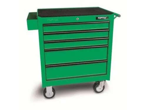  Купить  Принадлежности для СТО Тележка для инструмента 5 секций TOPTUL (TCAA0501) в Одессе купить в интернет-магазине strojtehnika.od.ua 