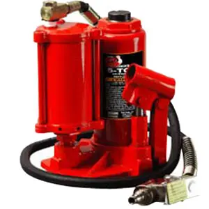  Купить  Принадлежности для СТО Домкрат бутылочный пневмо-гидравлический 5 т Big Red TRQ05002 в Одессе купить в интернет-магазине strojtehnika.od.ua 