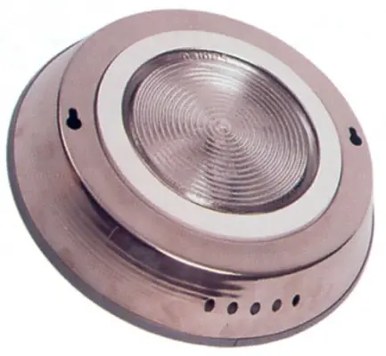  Купить  Оборудование для бассейнов Прожектор 200 накладной из нерж. стали 2х75w 122610 в Одессе купить в интернет-магазине strojtehnika.od.ua 