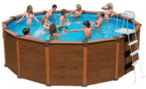  Купить  Надувные и каркасные бассейны Бассейн каркасный с комплектом 569x135 см, Wood-Grain, Intex 28392/54930 в Одессе купить в интернет-магазине strojtehnika.od.ua 