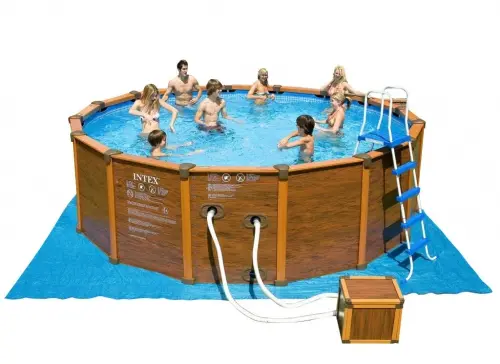  Купить  Надувные и каркасные бассейны Бассейн каркасный с комплектом 478x124 см, Sequoia Spirit, Intex 28382/54928 в Одессе купить в интернет-магазине strojtehnika.od.ua 