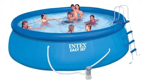  Купить  Надувные и каркасные бассейны Бассейн надувной 457х122 cм, Easy Set, Intex 28168/54916 в Одессе купить в интернет-магазине strojtehnika.od.ua 