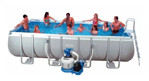  Купить  Надувные и каркасные бассейны Бассейн каркасный с комплектом 549х274х132 см, Intex 28352/54982 в Одессе купить в интернет-магазине strojtehnika.od.ua 