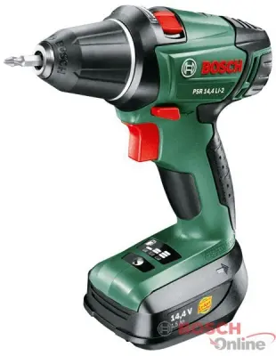  Купить  Дрели Аккумуляторная дрель-шуруповерт Bosch PSR 14,4 LI-2 (14.4V, Li-Ion) в Одессе купить в интернет-магазине strojtehnika.od.ua 