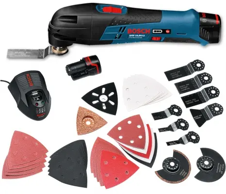  Купить  Реноваторы Аккум. резак GOP 10.8 V- Li ( 2 акк. 1,5 А/ч) + 36 предм. оснастки в боксе (BOSCH) в Одессе купить в интернет-магазине strojtehnika.od.ua 