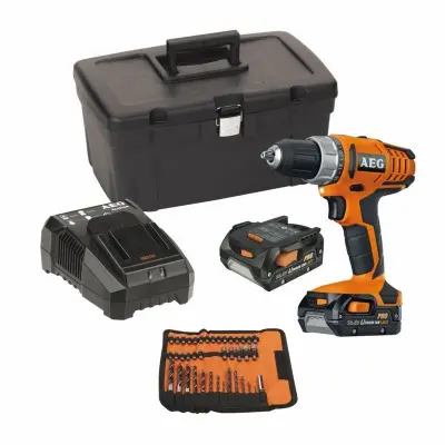 Купить  Шуруповерты Аккумуляторная дрель-шуруповерт AEG BS 14 G2 Li-152С KIT4X в Одессе купить в интернет-магазине strojtehnika.od.ua 