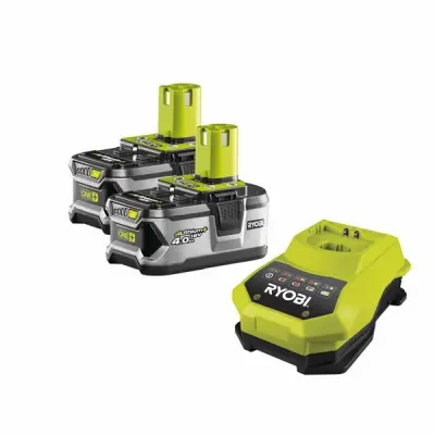  Купить  Зарядные, аккумуляторы ONE+ / 2x Li-Ion Аккумулятора Ryobi RBC 18 LL 40 + зарядное в Одессе купить в интернет-магазине strojtehnika.od.ua 