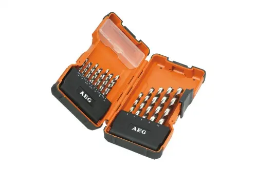  Купить  Расходные материалы Набор сверел AEG HSS-G DIN 338 в Одессе купить в интернет-магазине strojtehnika.od.ua 