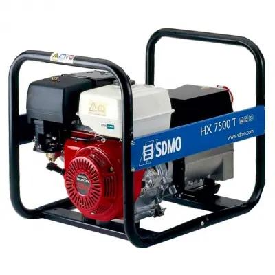  Купить  Генераторы и электростанции Бензиновый генератор SDMO HX 7500 TS в Одессе купить в интернет-магазине strojtehnika.od.ua 
