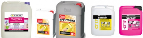Грунтовка как выбрать